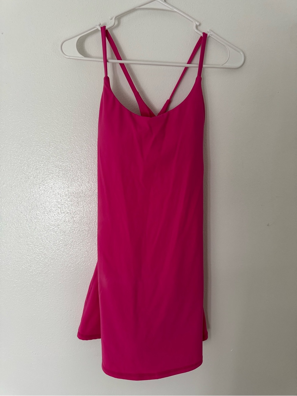 HALARA Hot Pink Strappy Cami Dress